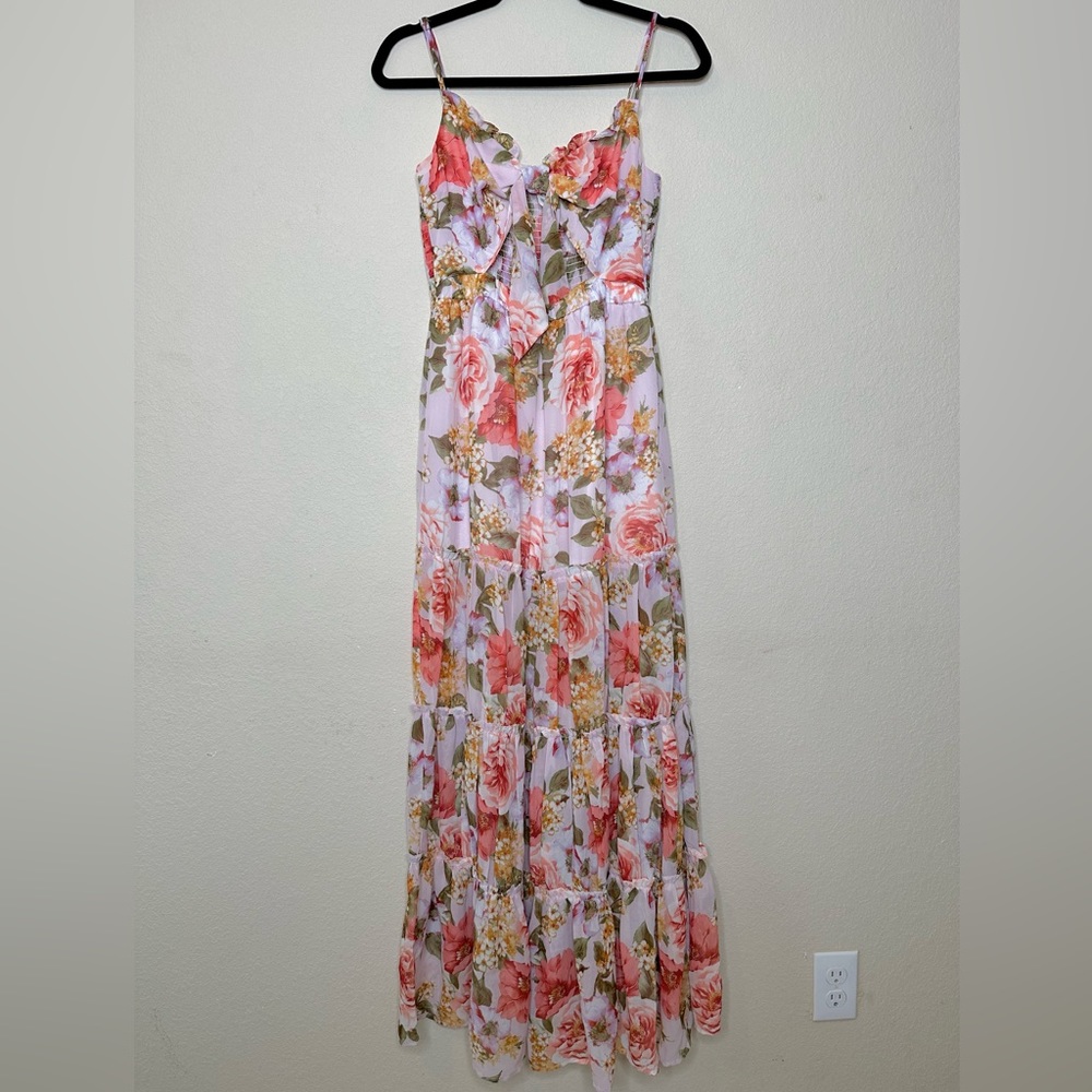 Long dress florals Size: M